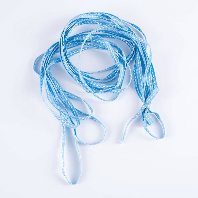 0.5cm Polyester Noktalı Çiçek Ambalaj Dokuması